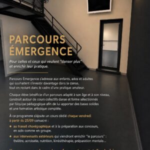 Le parcours émergence